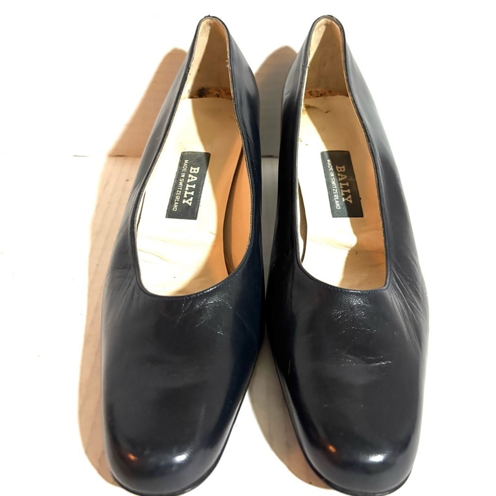 Bally Women's Classic Black Leather Loafers